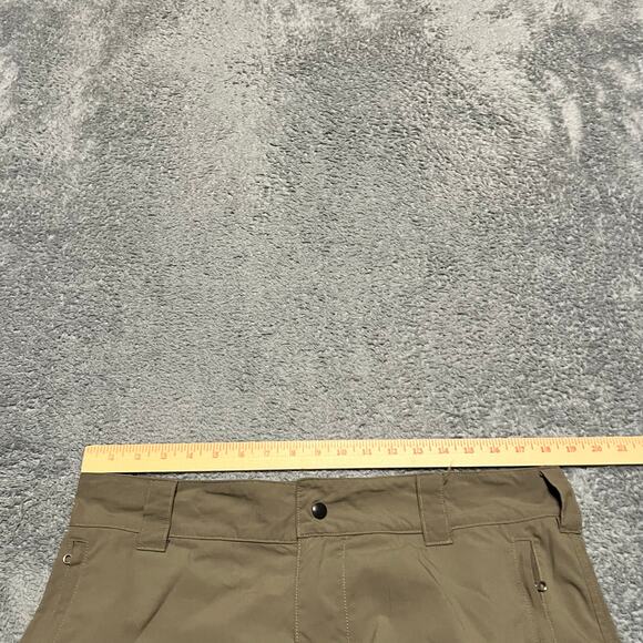Beyond Clothing Pants Mens 37 x34 Beige Performance Cargo Zip Off Convertible - Picture 6 of 10
